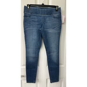 Isabel Maternity medium wash denim jeggings 4/27 NWT post maternity pull on